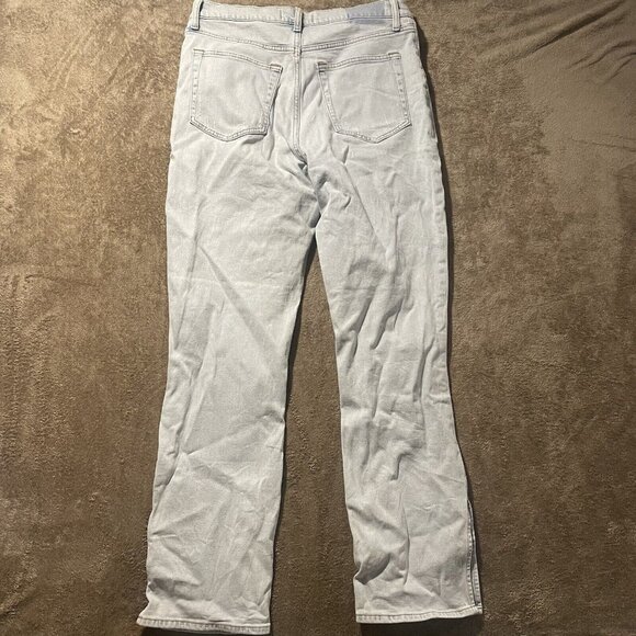 Abercrombie & Fitch Jeans Womens Sz 31/12  Slim Straight Ultra High Rise Light - Picture 3 of 8